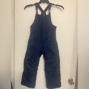 GAP Toddler ColdControl Max Bib Snowsuit overall style navy blue 5T
